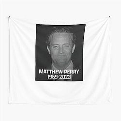 RIP Matthew Perry Chandler Bing Tapestry