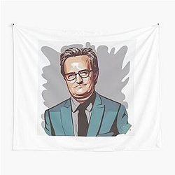 Matthew Perry Fan art Tapestry