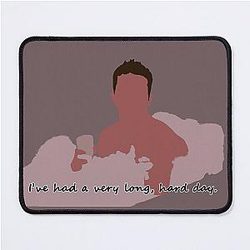 Matthew Perry Quote Mouse Pad