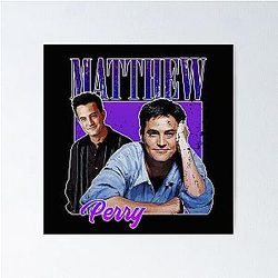 Matthew Perry Bootleg Poster