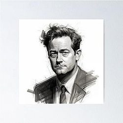 Matthew Perry Sketch Poster