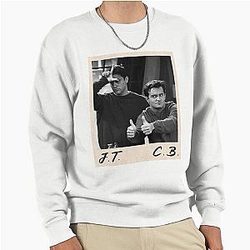 Friends Matthew Perry Chandler Bing Pullover Hoodie