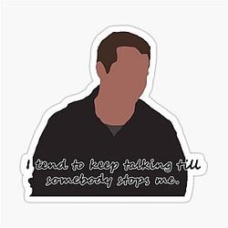 Matthew Perry Sticker