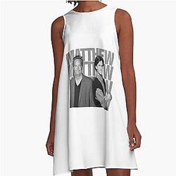 Matthew Perry Photomontage A-Line Dress