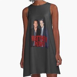 Tribute to Matthew Perry A-Line Dress