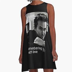 Matthew Perry Remembering A Line Dress