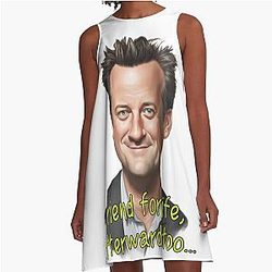 Caricature of Matthew Perry A dress