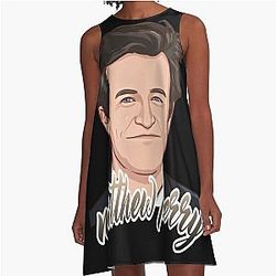 Matthew Perry A-Line Dress