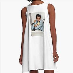 Matthew Perry A Line Dress