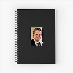 Matthew Perry Merchandise For Fans Matthew Perry Notebook