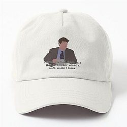 Matthew Perry Funny Chandler Stickers Dad Hat