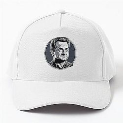Matthew Perry Black Tribute Portrait Baseball Cap