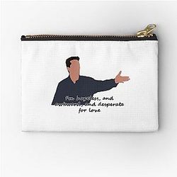 Matthew Perry Chandler Quote Zipper Pouch