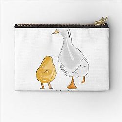 Matthew Perry Chandler Bing, RIP Matthew Perry - Chick misses you Zipper Pouch