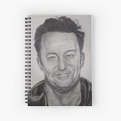 Matthew Perry Portrait Notebook