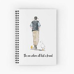 Matthew Perry Chandler Bing Spiral Notebook