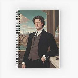 Renaissance painting style Matthew Perry Notebook