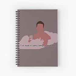 Matthew Perry spiral notebook