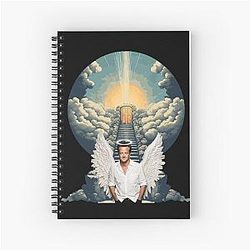 Matthew Perry in Heaven Spiral Notebook