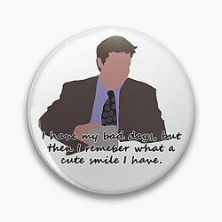 Matthew Perry Funny quotes stickers Pin