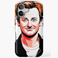 Matthew Perry Tribute Iconic Actor Design iPhone Tough Case