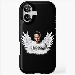 Matthew Perry in Wings iPhone Case