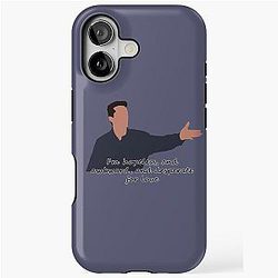 Matthew Perry Chandler quote iPhone Tough Case