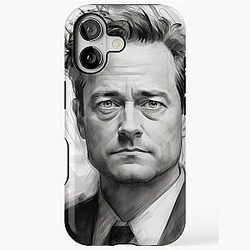 Matthew Perry Sketch iPhone Case