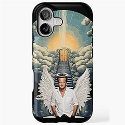 Matthew Perry in Heaven iPhone Case