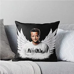 Matthew Perry in Wings Throw Pillow