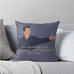 Matthew Perry Chandler Quote Throw Pillow