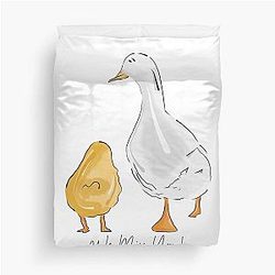 Matthew Perry Chandler Bing RIP Matthew Perry Chick and Duck misses you Duvet Cover
