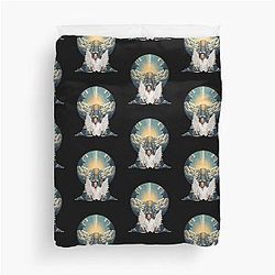 Matthew Perry in Heaven Duvet Cover