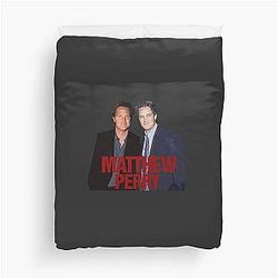 Tribute to Matthew Perry Duvet Cover