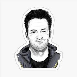 RIP Matthew Perry Sticker