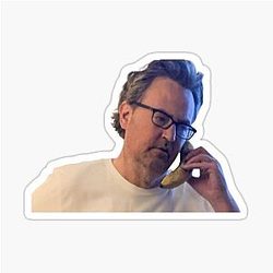 Matthew Perry Sticker