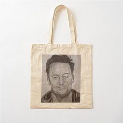 Matthew Perry Portrait Cotton Tote