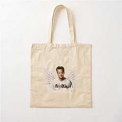 Matthew Perry in Wings Cotton Tote Bag