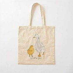 Matthew Perry Chandler Bing, RIP Matthew Perry Cotton Tote Bag Chick and Duck misses you