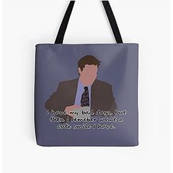 Matthew Perry Chandler Funny quotes Tote Bag