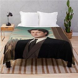 Renaissance Painting Style Throw Blanket