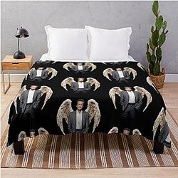 Matthew Perry Angel Throw Blanket