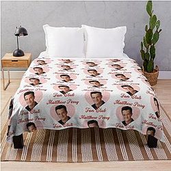 Matthew Perry Fan Club Throw Blanket