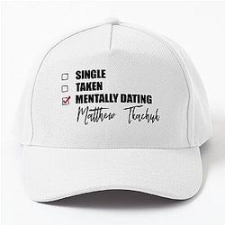 Mentally Dating Matthew Tkachuk Baseball Cap