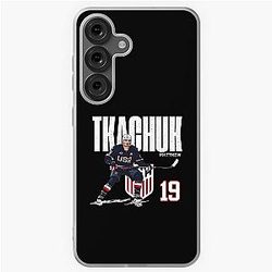 US Matthew Tkachuk 19 Hockey Cartoon Samsung Galaxy Soft Case