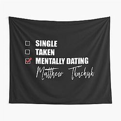 Mentally Dating Matthew Tkachuk Tapestry