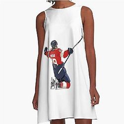 Matthew Tkachuk A Line Dress