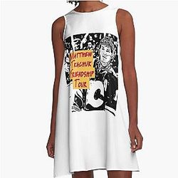 Matthew Tkachuk Friendship Tour A-Line Dress