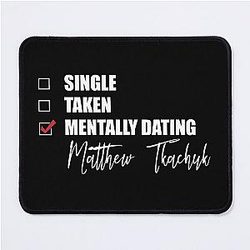 Mentally Dating Matthew Tkachuk Mousepad