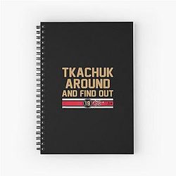 Matthew Tkachuk Around Florida Hockey Spiral Notebook